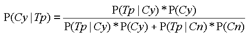 Bayes Rule formula